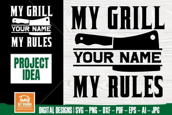 Download My Grill My Rules | Bbq SVG | Grilling - Grilling Collection