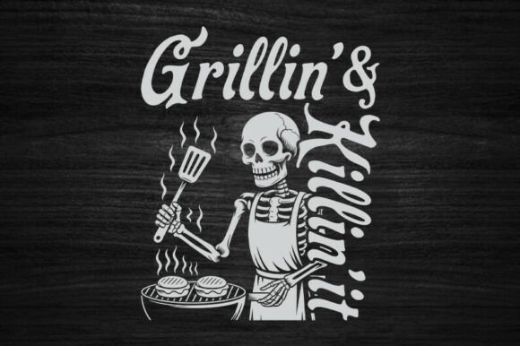 Download Grillin and Killin It Grilling Dad Gifts - Grilling Collection