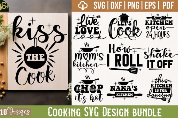 Download Cooking SVG Design Bundle - Cooking svg Collection