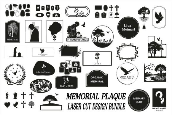 Download Memorial Plaque Laser Cut Design - Premium Resources