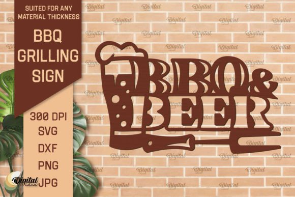 Download BBQ Grilling Sign SVG Laser Cut Files - Grilling Collection