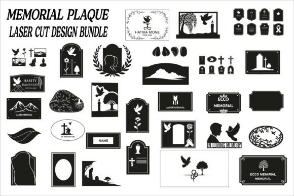 Download Memorial Plaque Laser Cut Design - Premium Resources