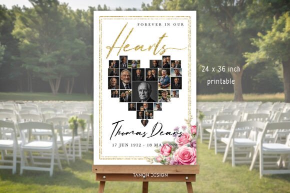 Download Funeral Welcome Sign Canva Template - Premium Bundle