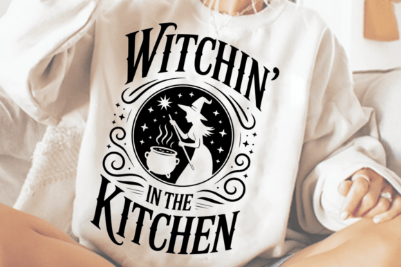 Download Funny Witch Cooking SVG Design - Cooking svg Collection