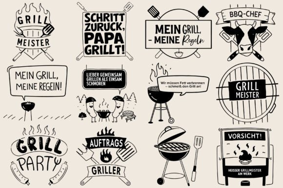 Download German Plotter File Grilling Svg Png - Grilling Collection