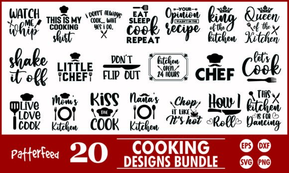 Download Cooking SVG Designs Bundle, Kitchen SVG - Cooking svg Collection
