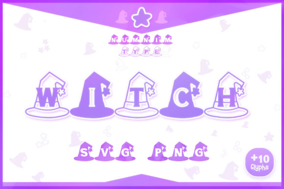 Download Witch SVG PNG Alphabet Cut File a-Z - Alphabet cut file Collection
